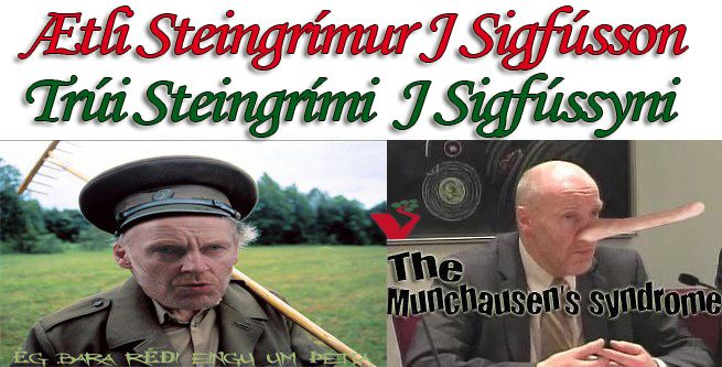 Steingrmur J Sigfsson trir ekki !