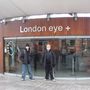 Strákarnir saman hjá London Eye