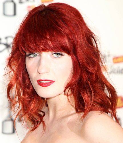 red hair color florence welch