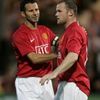 Ryan Giggs og Wayne Rooney 28 nov 09