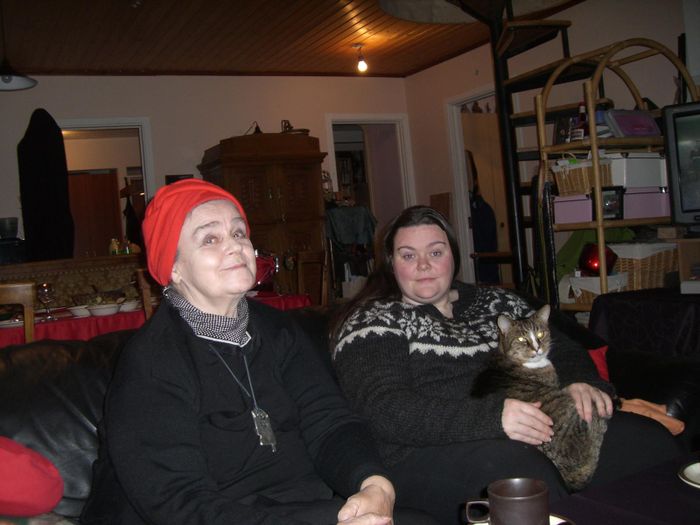Mamma og Hanna me Simba  nrsdag