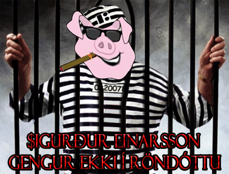 Sigurdur Einarsson gengur ekki  rndttu eingngu Teinttu!
