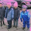 Spenntir gæjar á leið í Húsdýragarðinn