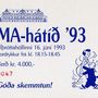 Aðgöngumiði 16 júní í Höllina
