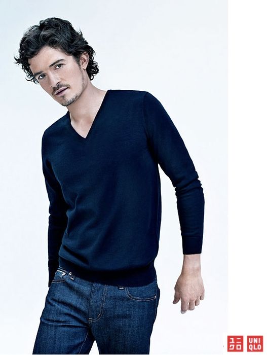 Charlize Theron og Orlando Bloom flott fyrir Uniqlo - Haust 2010 - 6