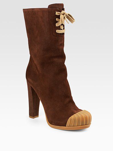 Fendi Suede Boots