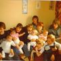 Í afmæli á Öldugötunni 1980.