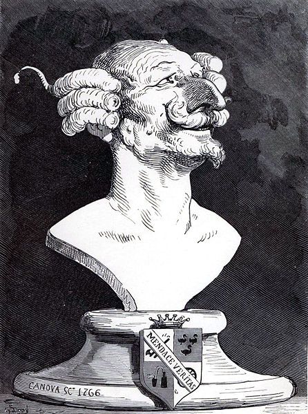 Baron munchausen illustration