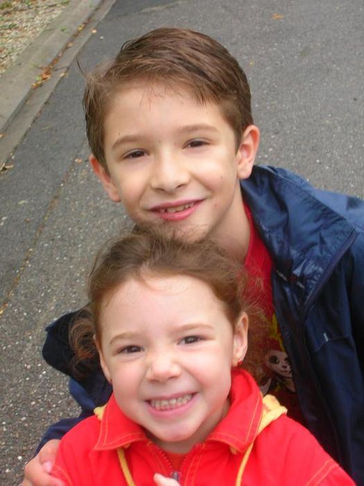 Anna Belle og Axel - brir hennar