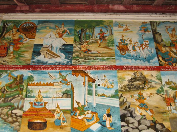 Myndir a husi i Luang Prabang