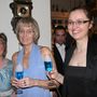 Ladies with the blue drink