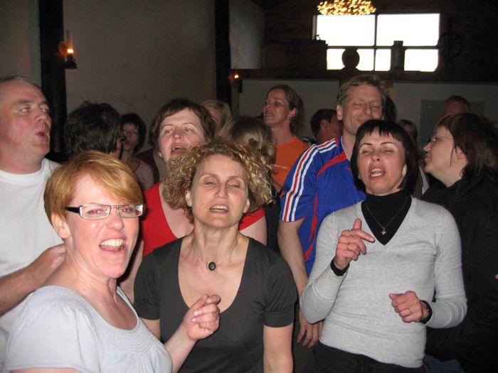 Lilja, rhildur, Sirra og fleiri  dndurstui  dansglfinu