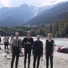 River rafting á jökulsá í British Columbia