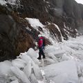 Jakahopp á bökkum Víðidalsár