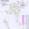 Map of the tunnels of the Faroe Islands