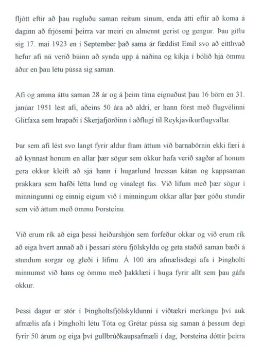ra  minningu 100 ra afmlis Pls fr ingholti 001