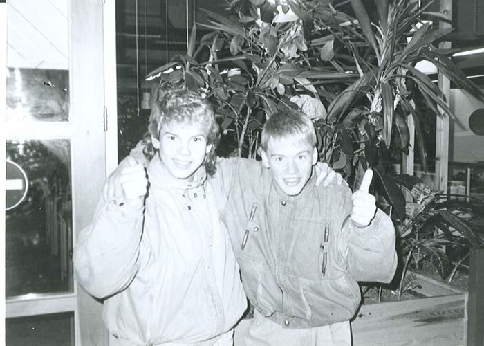 Tommi og Siggi Fannar  rseli 1986