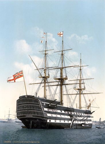 Victory Portsmouth um 1900