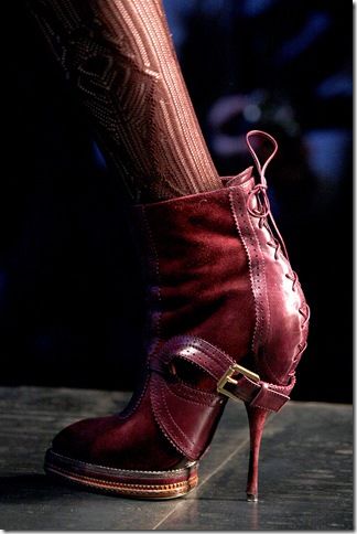 Dior lace and buckle