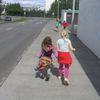 Á hlaupum í grasagarðinn