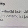 Skálmöld knúsar
