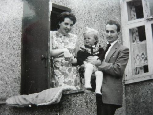 Um 1960 me pabba og mmmu