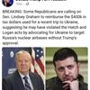 Lindsey Graham ásamt Zelensky
