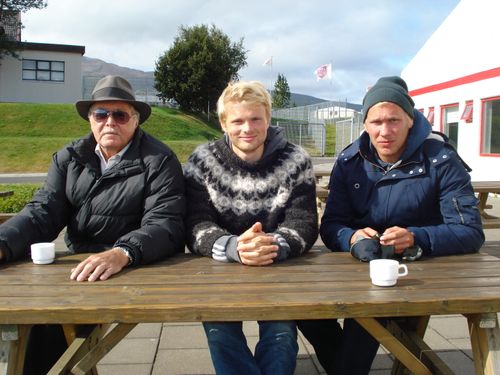 Vilhjlmur Einarsson, Gumundur Sverrisson og rn Davsson