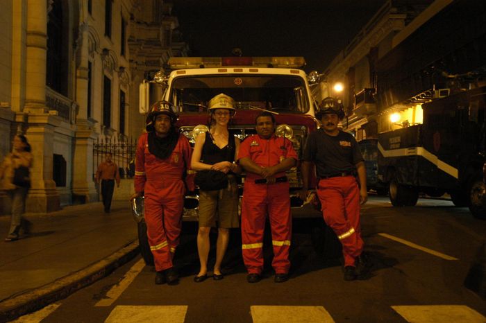 Berglind og los bomberos