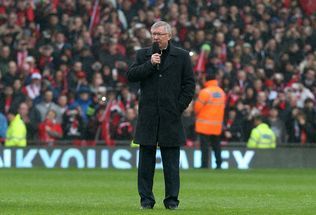 Ra Sir Alex Ferguson 12.Ma 2013.