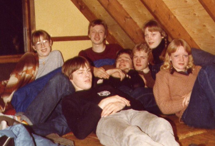 3 A  sklanum; Siggi Gunnlaugs, Hreiar, Gurn Halldrs, Lilla og fleiri