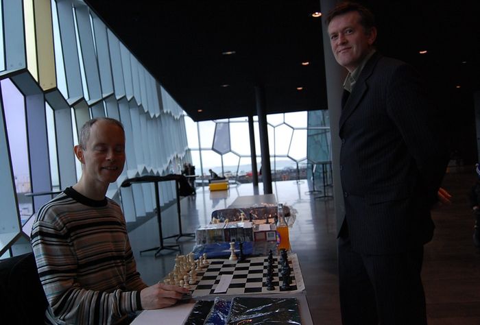 Smri Rafn Teitsson is selling chess products