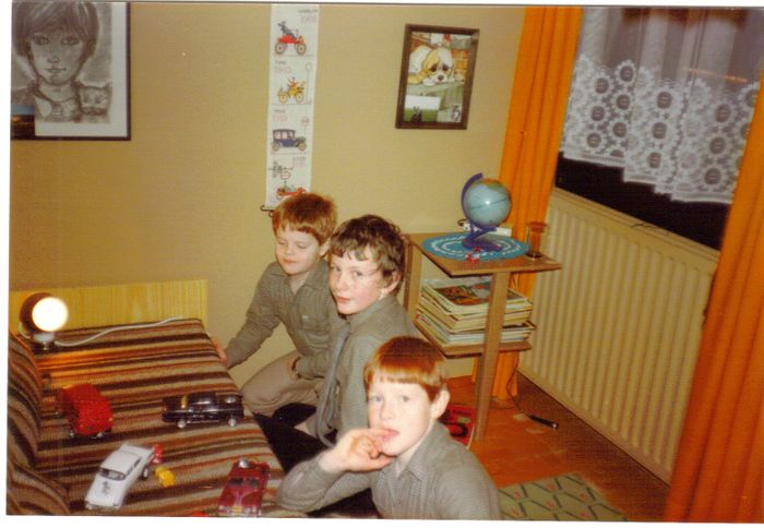Binni, Elli og Sigr ca. 1977