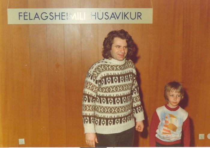 Boris Spassky og Haraldur Sigurjnsson