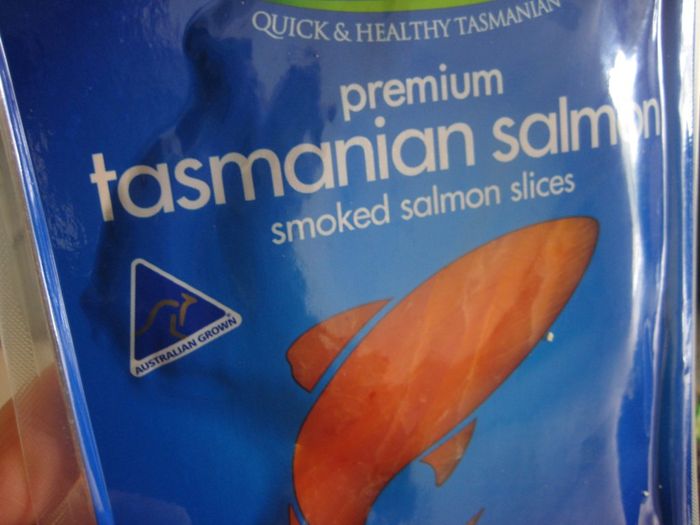Tassie salmonus - oj, hljmar ekki vel