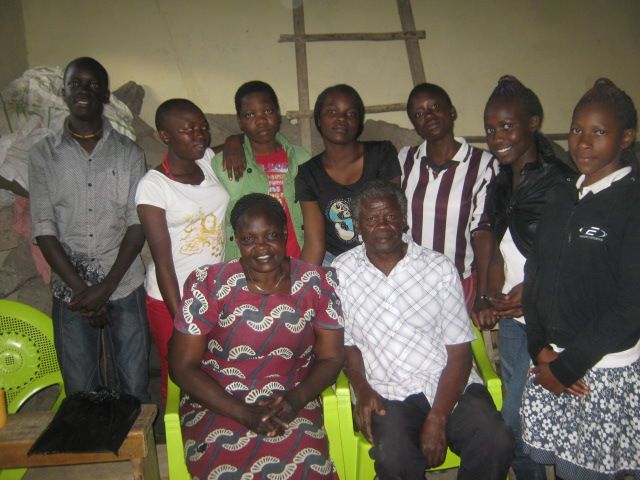 Mama Odipo with old students