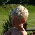 Áki sólar sig