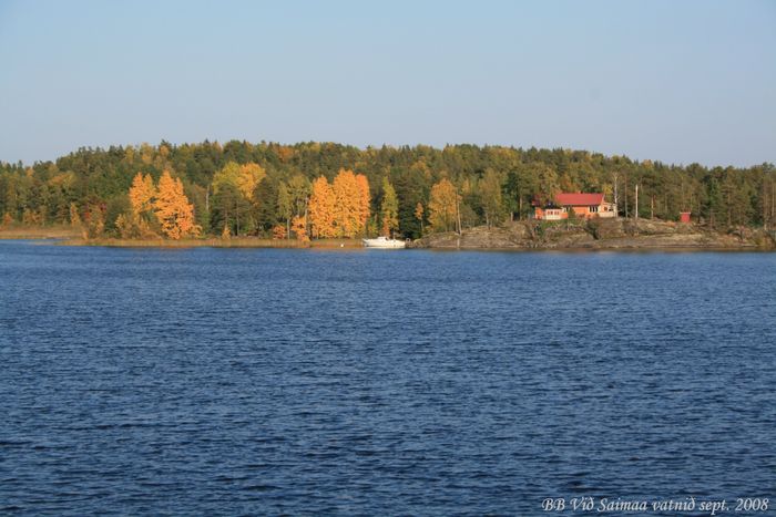 Haust vi Saimaa vatni 2008 (10)