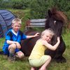 Inga, Bjarni og Drottning í útilegu:-)