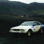 1989 Alþjóðarallið.Nissan.Þessir strákar voru af suðurnesjunum