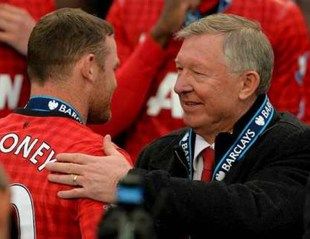 Rooney og Ferguson 12.Ma 2013