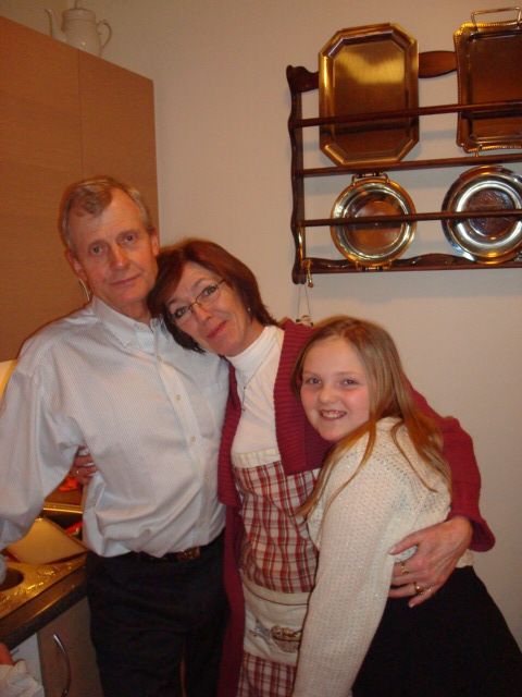 Amma, afi og Tinna Rs
