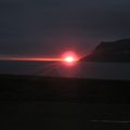 Sólsetur í Aðalvík