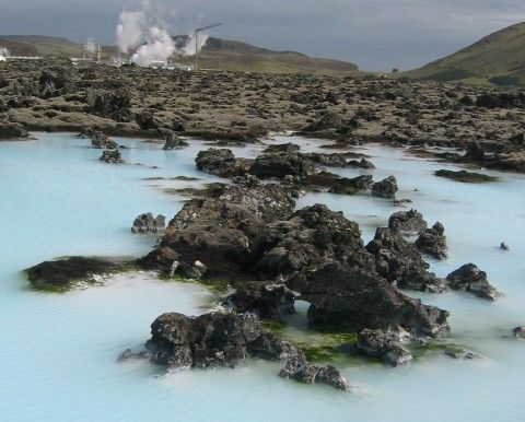 blue lagoon lava and steam2