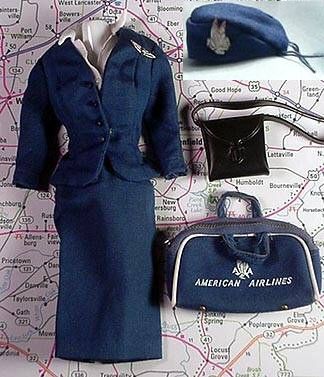 Vintage Barbie American Airlines Stewardess