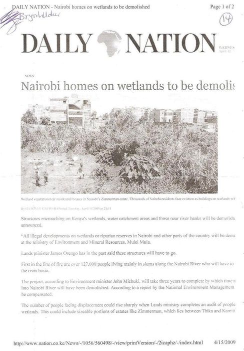 nidurrif husa vid bakka Nairobi ar