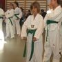 Ida að fá nýtt belti í Taikwondo