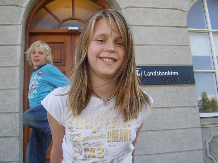 Það sjá nú allir hvar þessi mynd er tekin