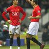 Ronaldo og Rio Ferdinand