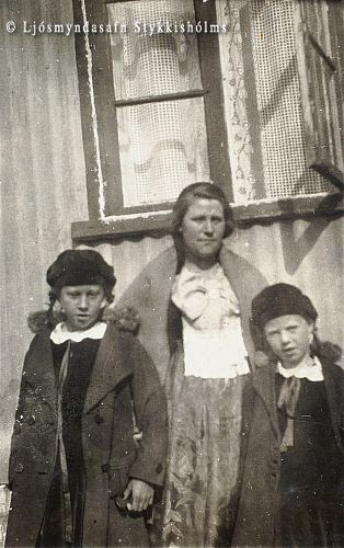 MLK og Svava og Didda  Fagurey 1934